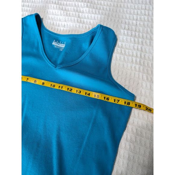 {3 for $15} Basic Editions Tank Top - Picture 3 of 7